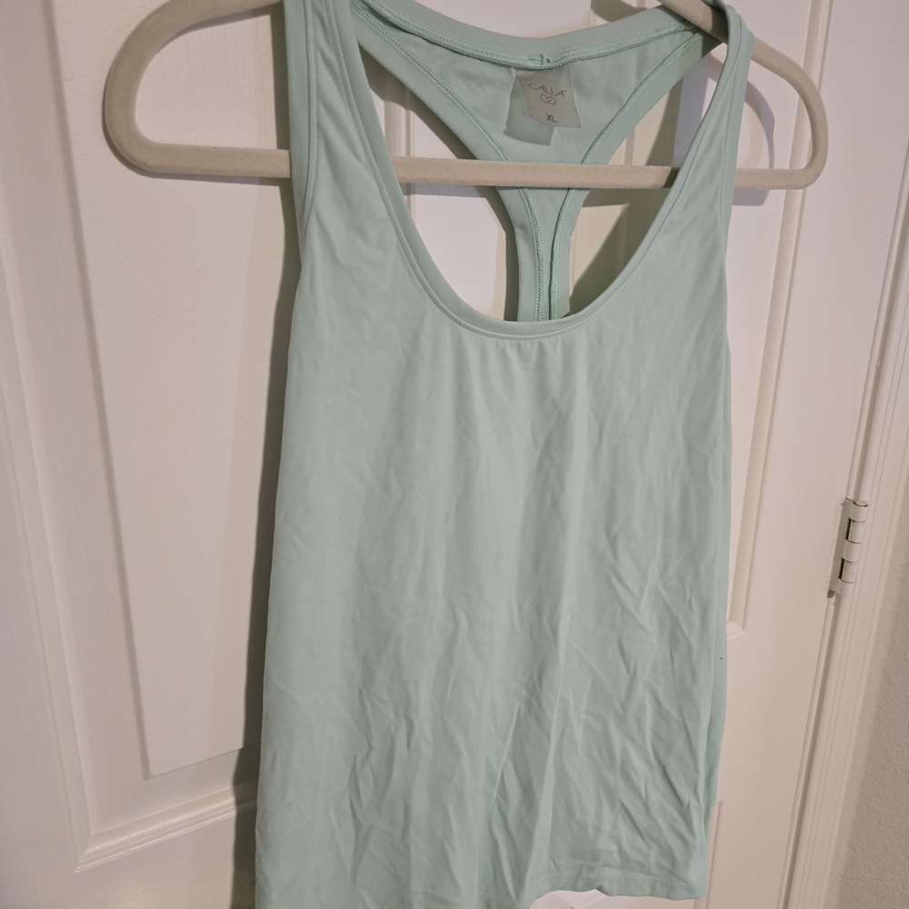 CALIA by Carrie Underwood Light Green Muscle Tee